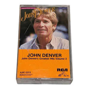 John Denver Greatest Hits Volume 3 Cassette Tape
